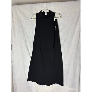 Old Navy Black Rib Knit Tank Top + Midi Skirt Set Size Large NWT